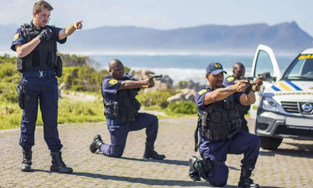 Armed response officers