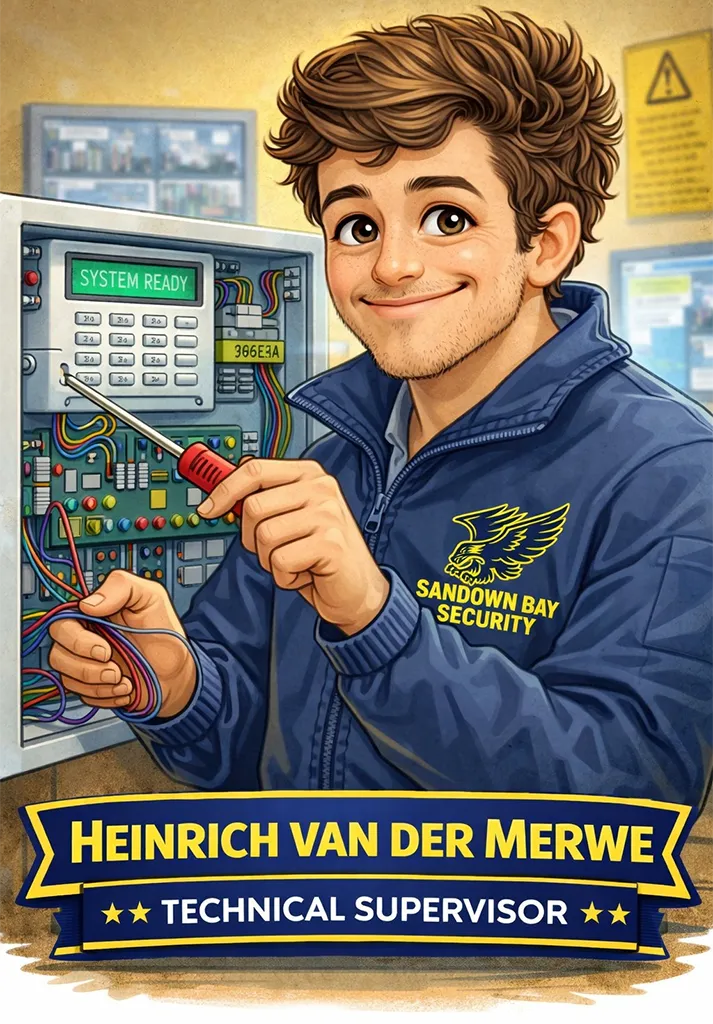 Heinrich van der Merwe technical team