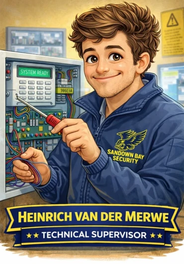 Heinrich van der Merwe technical team